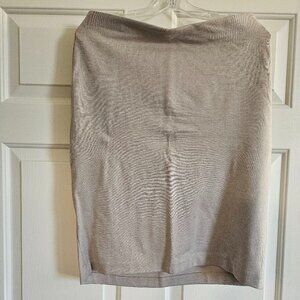 Philosophy Tan Pencil Skirt